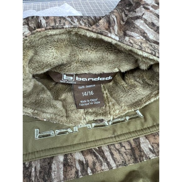 Banded Chesapeake Youth Pullover Hunting Jacket L 14/16 Camouflage Water-Resista - Picture 6 of 10